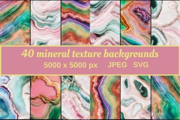 40 Mineral Texture Backgrounds: Unearthing Nature's Design Palette