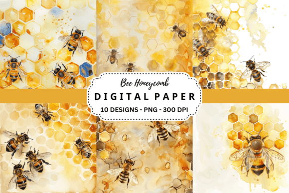 Bee Honeycomb Backgrounds: Elevate Your Creative Projects