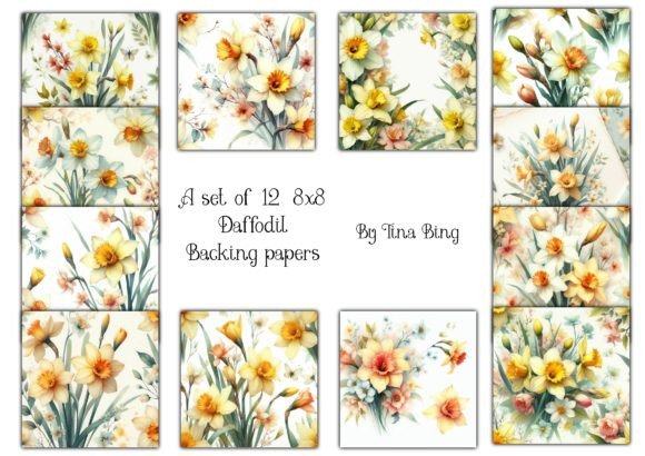 Daffodil Backgrounds: A Designer's Spring Palette