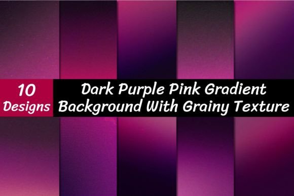 Dark Purple Pink Gradient Backgrounds: A Modern Design Staple