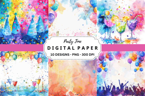 Party Time Backgrounds: Vibrant Design Assets for Every Occasion