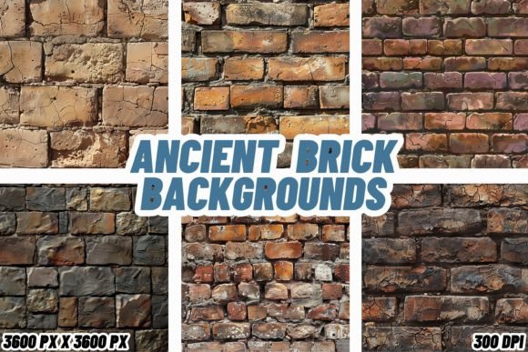 Timeless Textures: A Designer's Guide to Ancient Brick Backgrounds