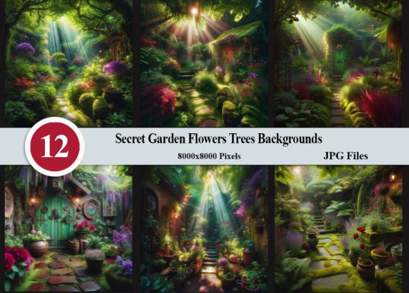 Unlocking Enchantment with Secret Garden Backgrounds